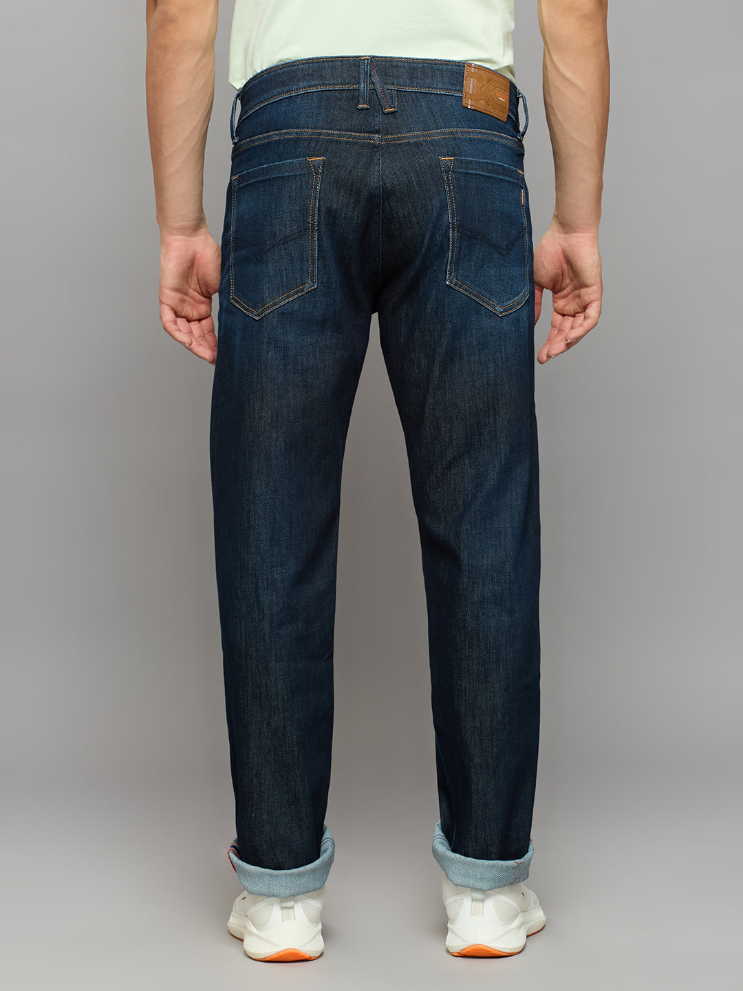 Men's Dark Blue Slim Fit Jeans