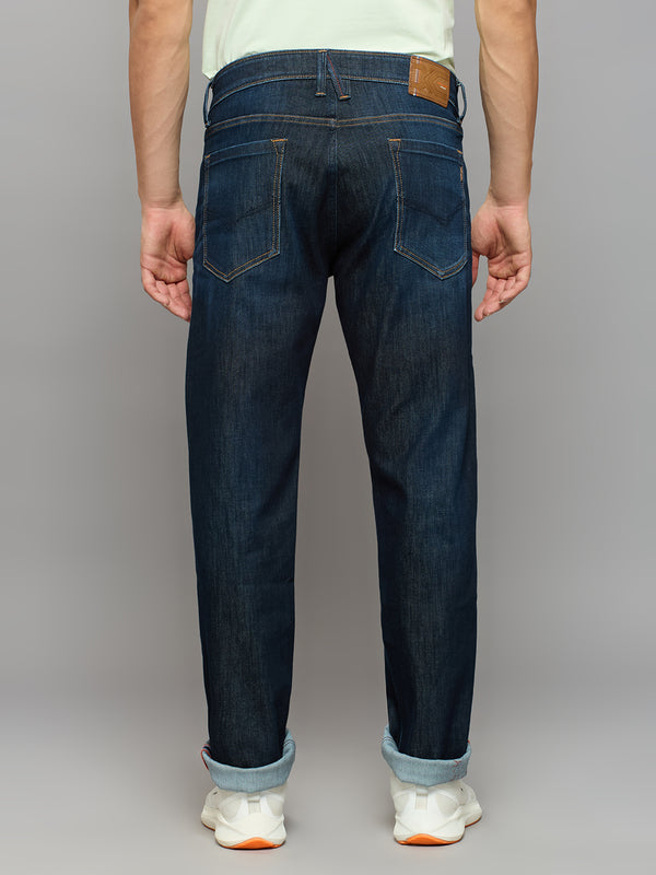 Men's Dark Blue Slim Fit Jeans