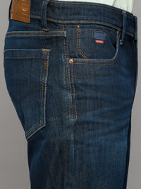 Men's Dark Blue Slim Fit Jeans