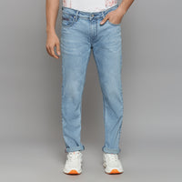 Men's Light Blue Slim Fit Jeans