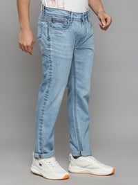 Men's Light Blue Slim Fit Jeans