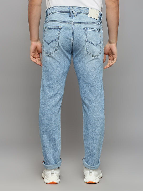 Men's Light Blue Slim Fit Jeans