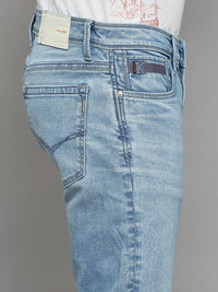 Men's Light Blue Slim Fit Jeans