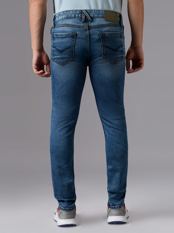 Men's Dark Blue Slim Fit Jeans