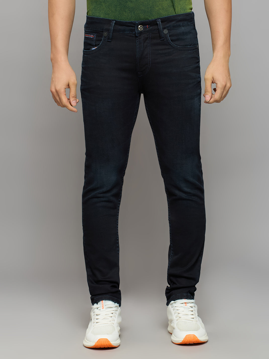 Men's Dark Blue Slim Fit Jeans