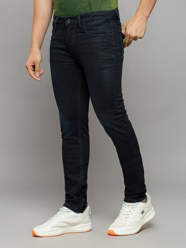 Men's Dark Blue Slim Fit Jeans
