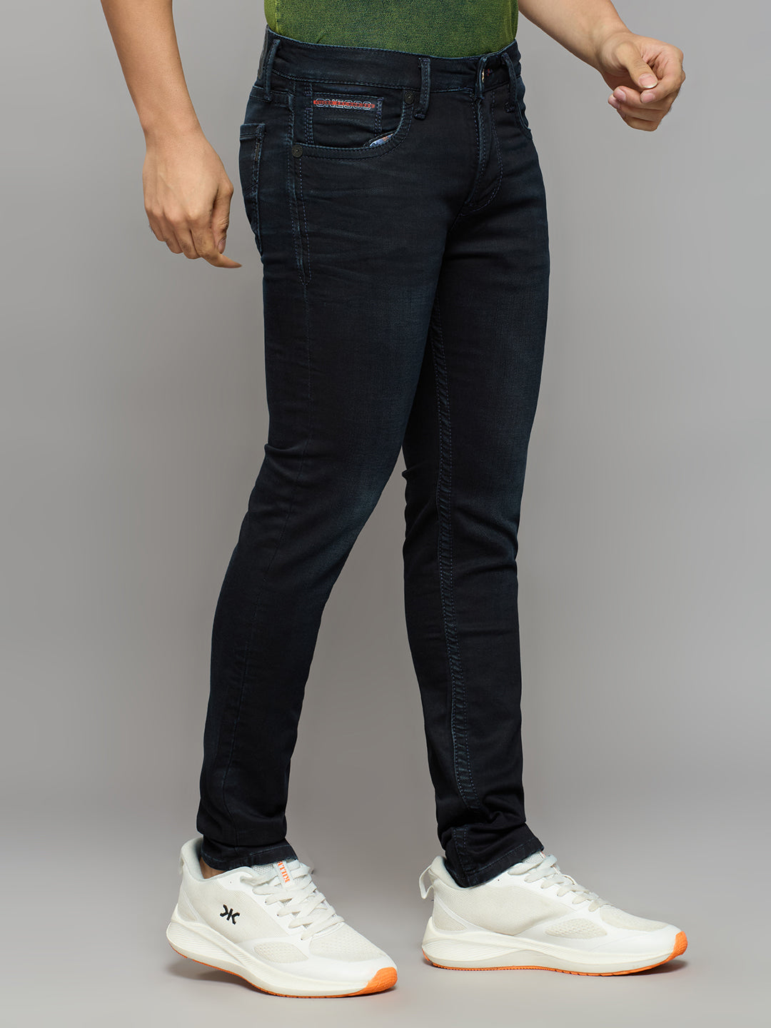 Men's Dark Blue Slim Fit Jeans