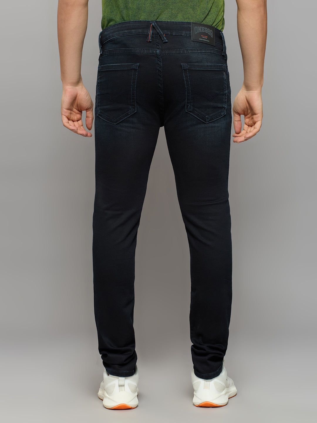 Men's Dark Blue Slim Fit Jeans