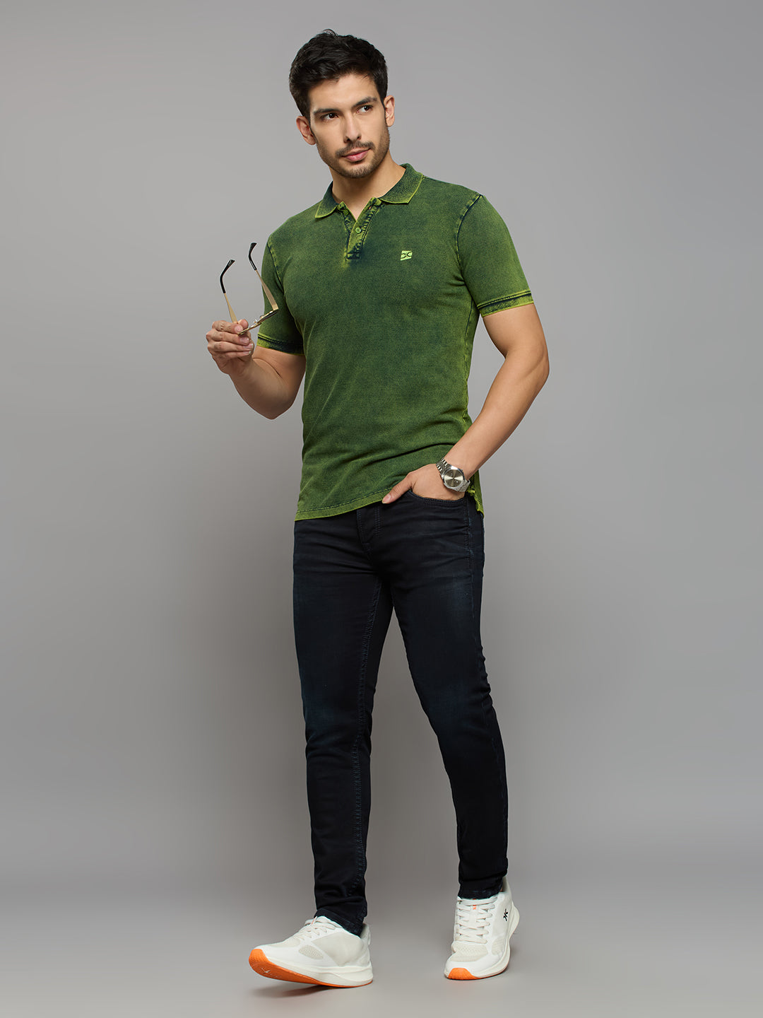 Men's Dark Blue Slim Fit Jeans