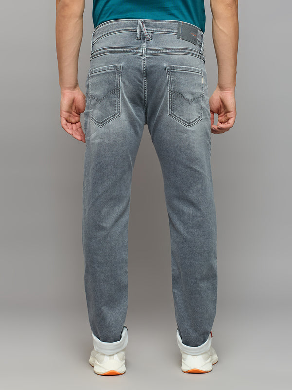 Men's Grey Slim Fit Jeans