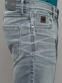 Men's Grey Slim Fit Jeans