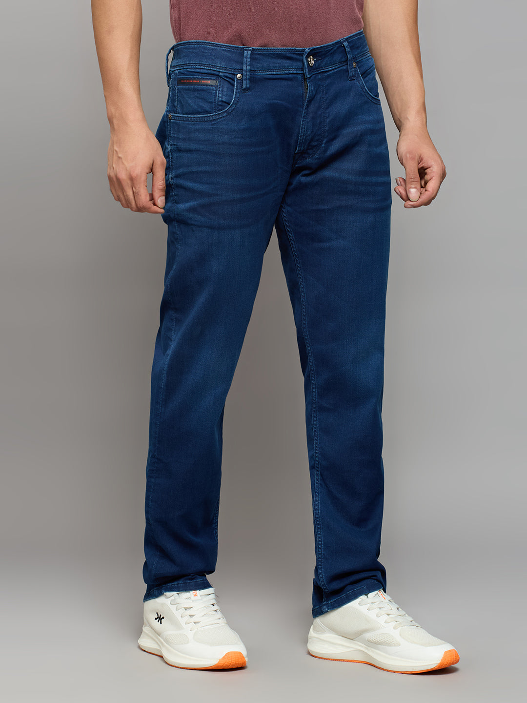 Men's Dark Blue Skinny Fit Jeans