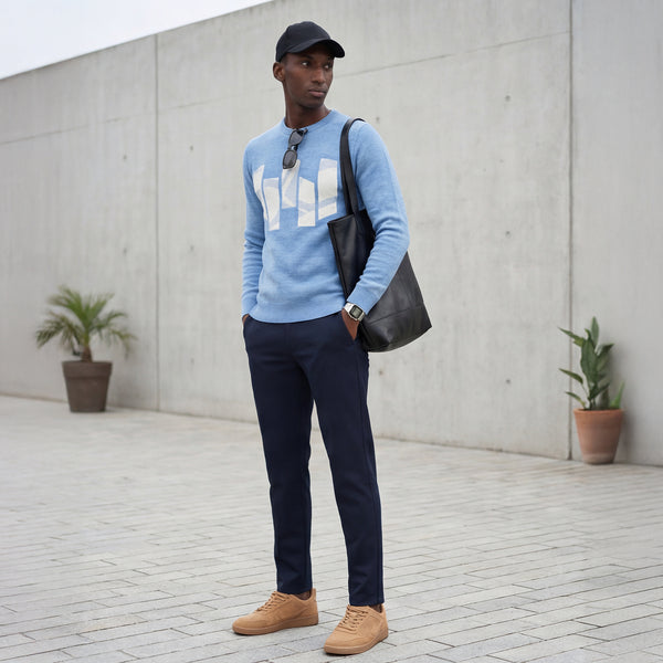 Killer Men Navy Slim Fit Trousers