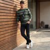 Killer Men Round Neck Green Sweaters