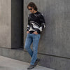 Killer Men Round Neck Balck Sweaters