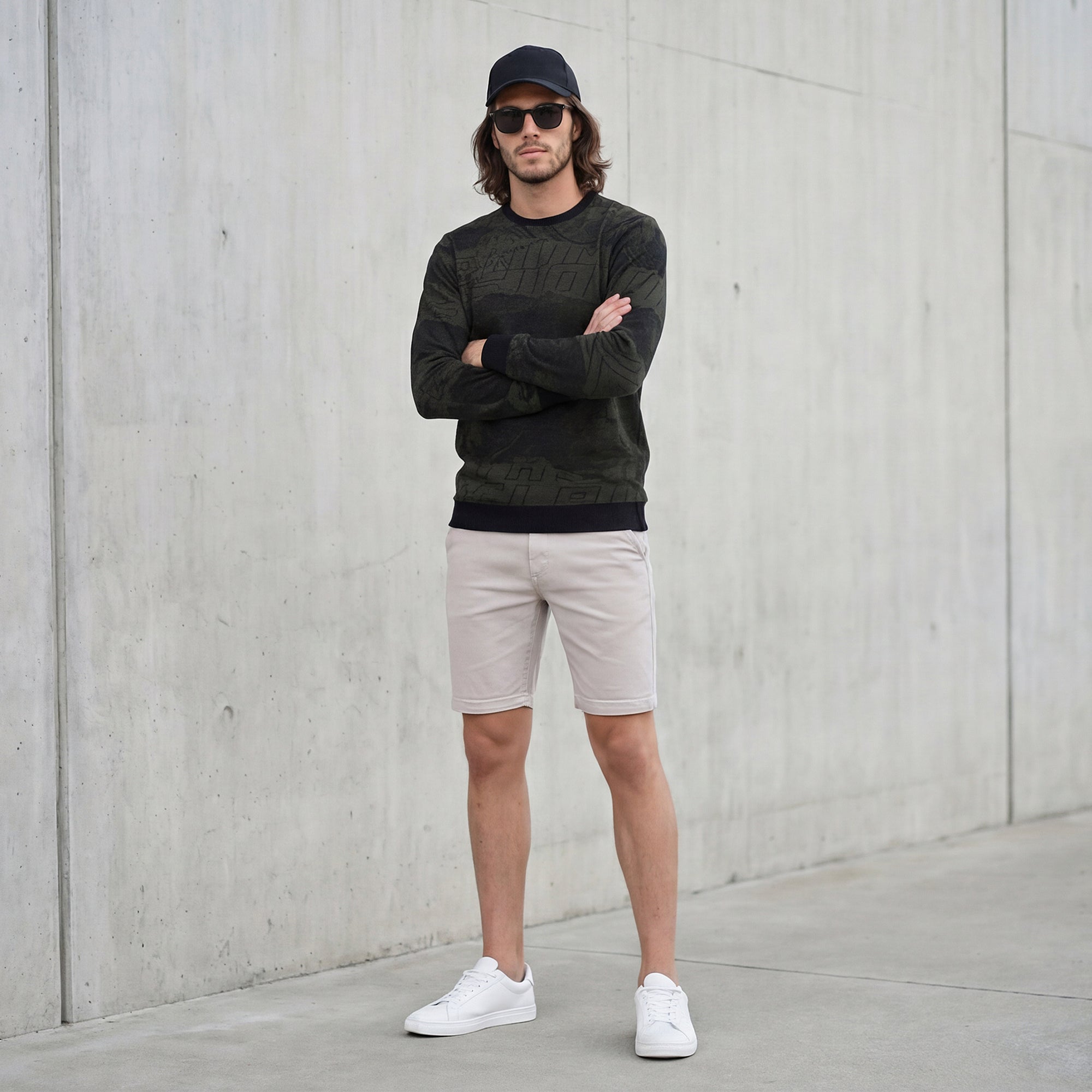 Killer Men Fawn Solid Shorts
