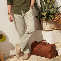 Killer Men Light Green Ankle Fit Pants