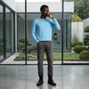 Killer Men Light Blue Flat Knits
