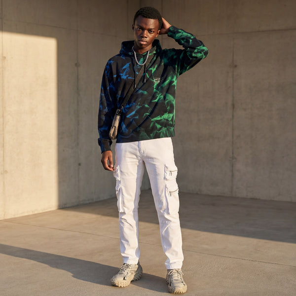 Killer Men White Solid Cargo