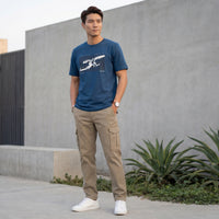 Killer Men Khaki Solid Cargo