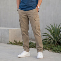 Killer Men Khaki Solid Cargo