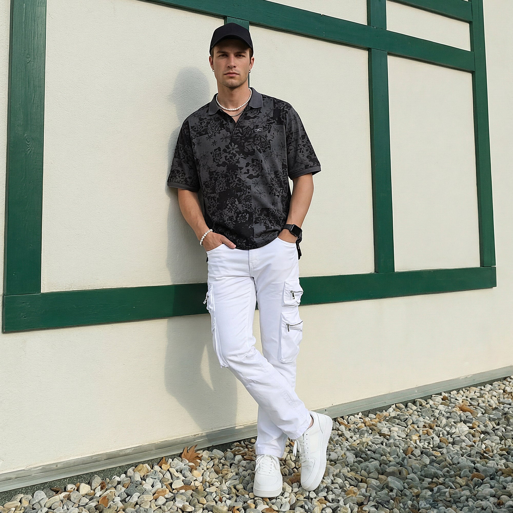 Killer Men Black Printed Slim Fit T-Shirt