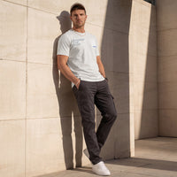Killer Men White Printed Slim Fit T-Shirt