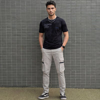 Killer Men Black Printed Slim Fit T-Shirt