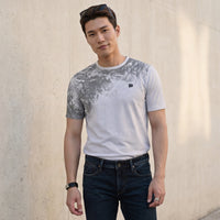 Killer Men White Printed Slim Fit T-Shirt