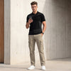 Killer Men Black Solid Slim Fit T-Shirts