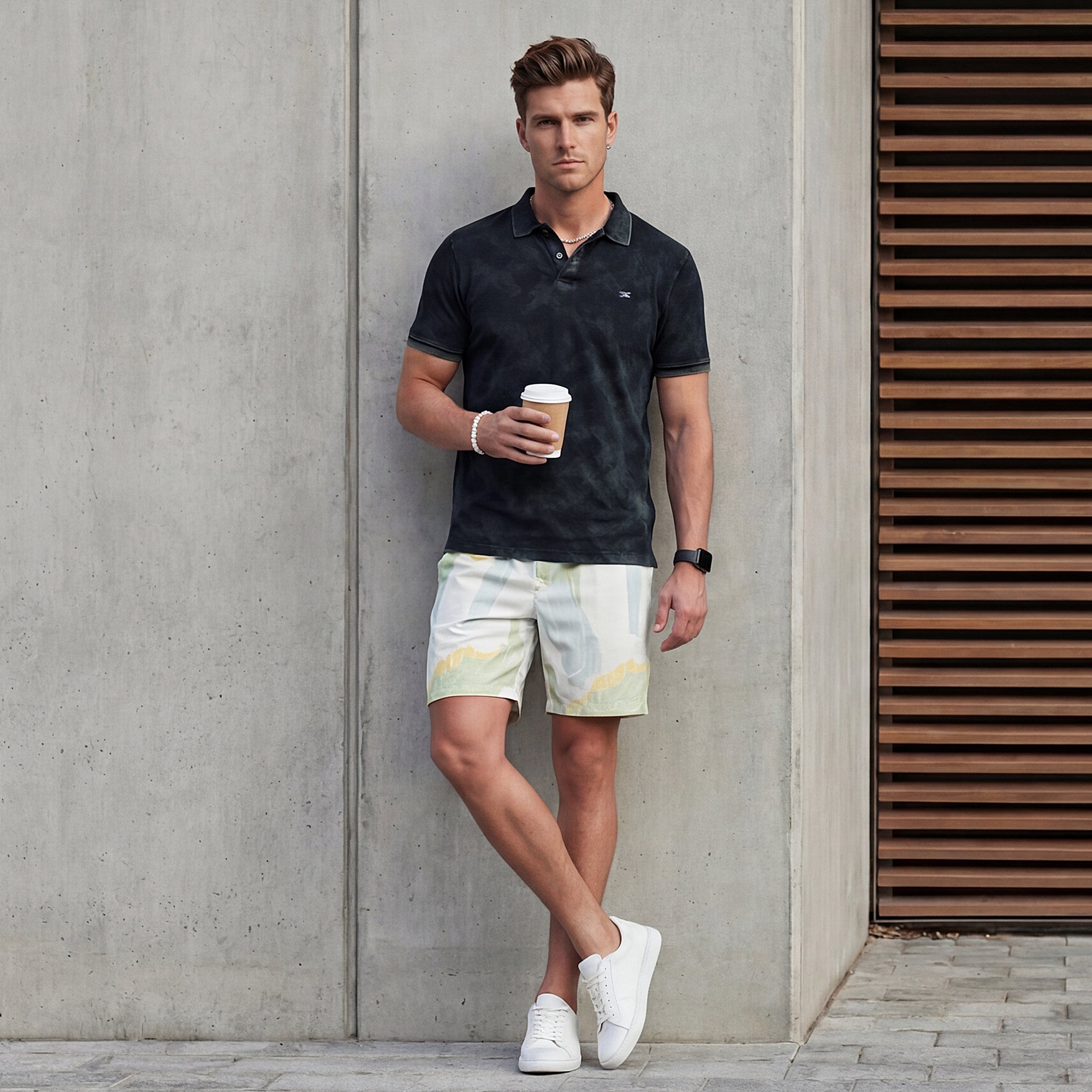 Killer Men Black Printed Slim Fit T-Shirt