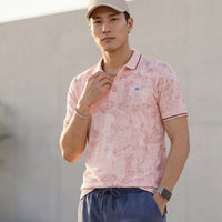 Killer Men Peach Printed Slim Fit T-Shirt