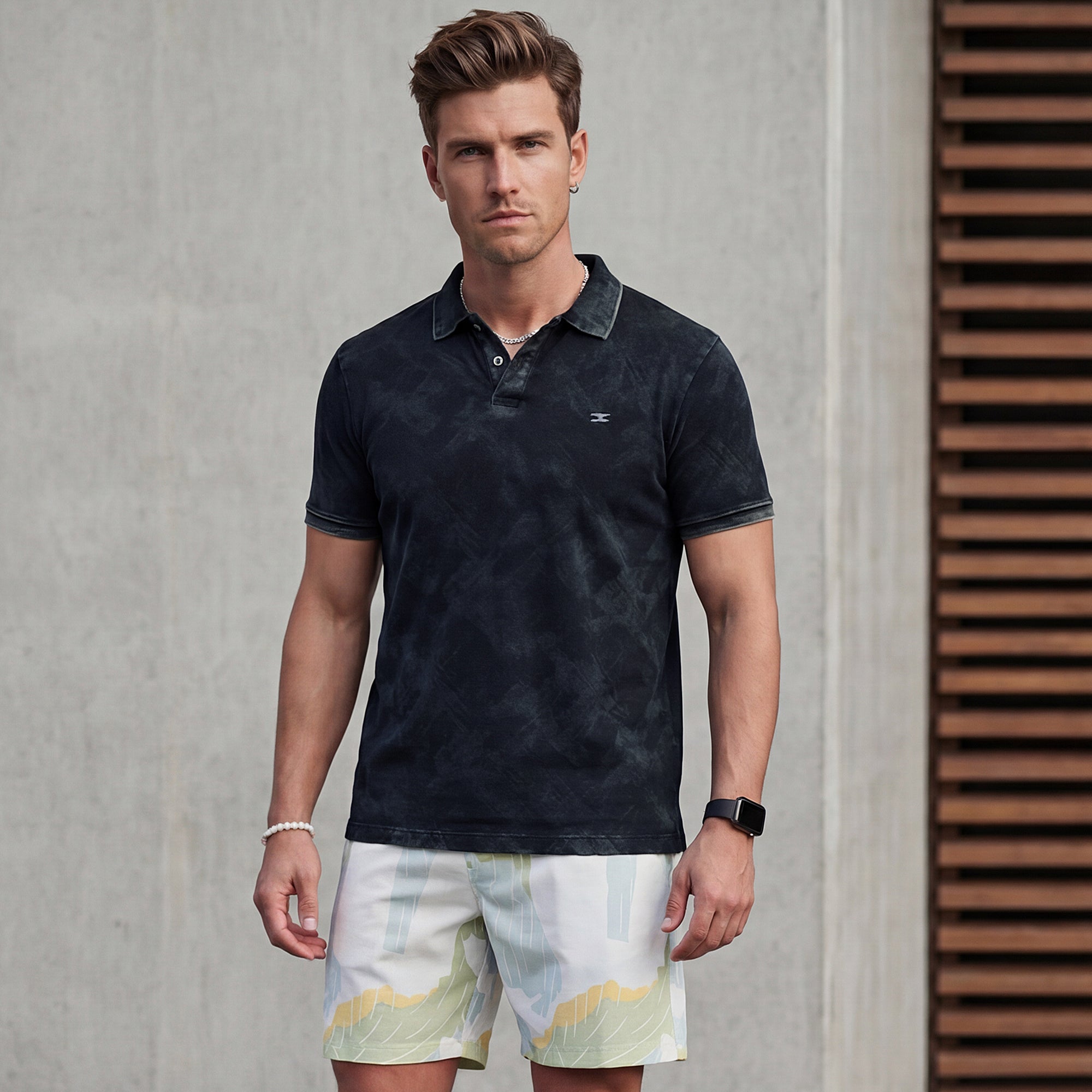 Killer Men Black Printed Slim Fit T-Shirt