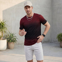 Killer Men Red Printed Slim Fit T-Shirt