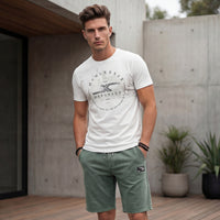 Killer Men White Printed Slim Fit T-Shirt