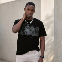 Killer Men Black Printed Slim Fit T-Shirts