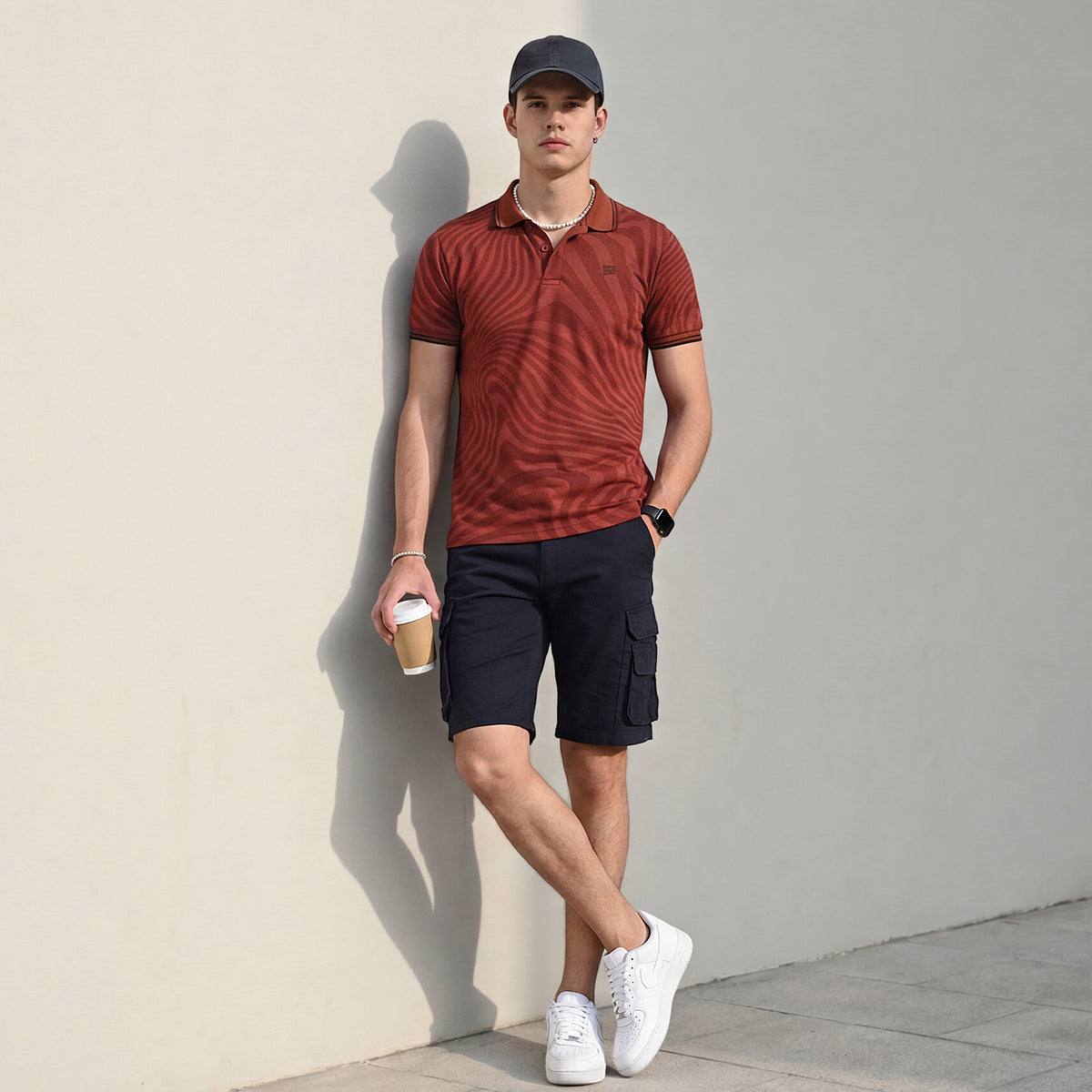 Killer Men Rust Printed Slim Fit T-Shirt