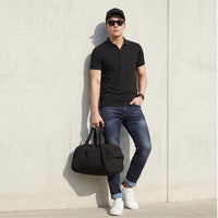 Killer Men Black Solid Slim Fit T-Shirts