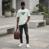 Killer Men Mint Green Printed Slim Fit T-Shirt