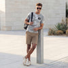Killer Men Grey Printed Slim Fit T-Shirts