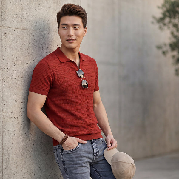 Killer Men Rust Printed Slim Fit T-Shirts