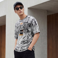 Killer Men White Printed Round Neck T-Shirts