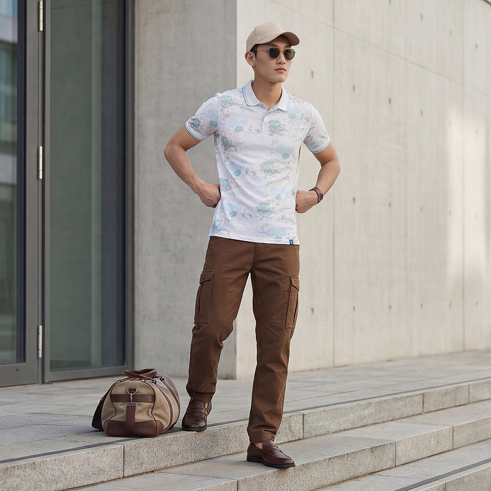 Killer Men White Printed Slim Fit T-Shirts