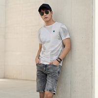 Killer Men White Printed Slim Fit T-Shirts