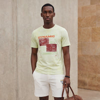 Killer Men Yellow Printed Slim Fit T-Shirts