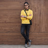 Killer Men Yellow Sweat Shirts