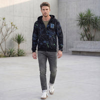 Killer Men Black Hooded Sweat Shirts
