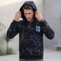Killer Men Black Hooded Sweat Shirts