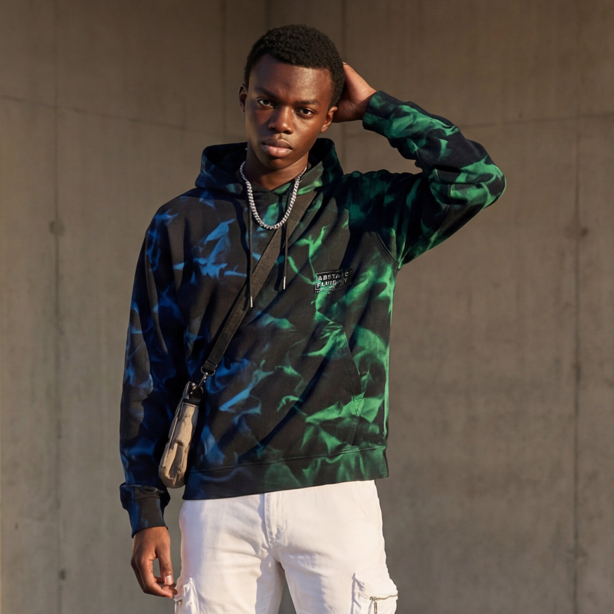 Killer Men Blue Hooded Sweat Shirts