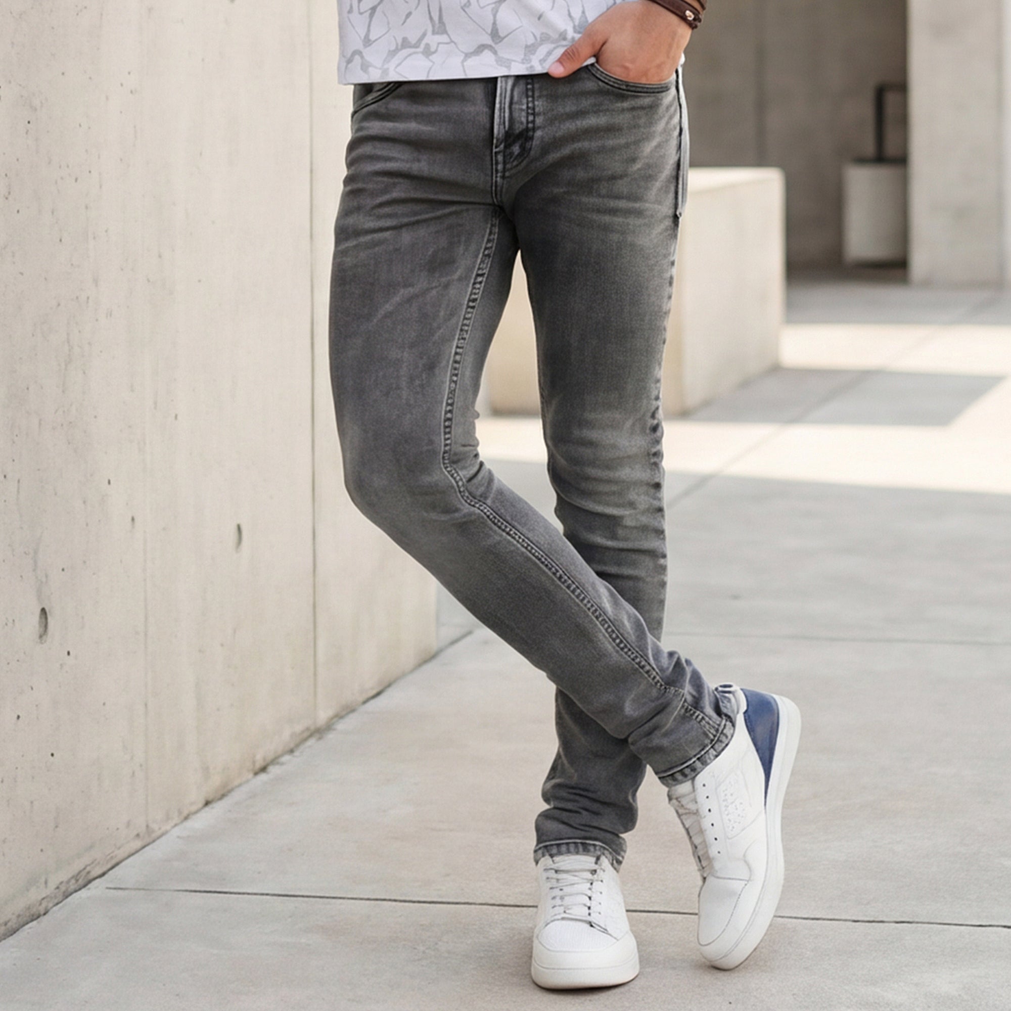 Killer Men Black Slim Fit Jeans